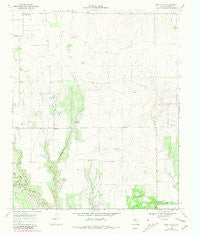 East Afton Texas Historical topographic map, 1:24000 scale, 7.5 X 7.5 Minute, Year 1968