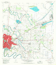 East Brownsville Texas Historical topographic map, 1:24000 scale, 7.5 X 7.5 Minute, Year 1955