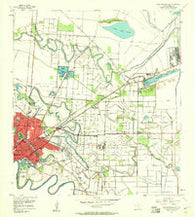 East Brownsville Texas Historical topographic map, 1:24000 scale, 7.5 X 7.5 Minute, Year 1955