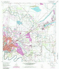 East Brownsville Texas Historical topographic map, 1:24000 scale, 7.5 X 7.5 Minute, Year 1955