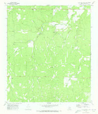 East Elm Creek Texas Historical topographic map, 1:24000 scale, 7.5 X 7.5 Minute, Year 1970