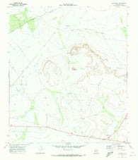 East Mesa Texas Historical topographic map, 1:24000 scale, 7.5 X 7.5 Minute, Year 1970