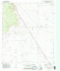 East Of Barrilla Draw North Texas Historical topographic map, 1:24000 scale, 7.5 X 7.5 Minute, Year 1970