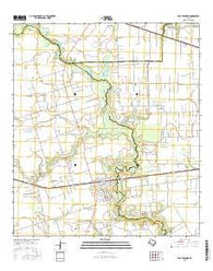 East Bernard Texas Current topographic map, 1:24000 scale, 7.5 X 7.5 Minute, Year 2016