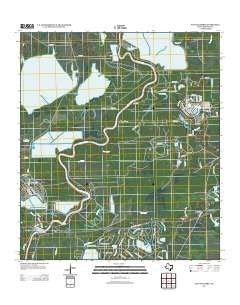 East Columbia Texas Historical topographic map, 1:24000 scale, 7.5 X 7.5 Minute, Year 2013