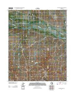 East Dry Creek Texas Historical topographic map, 1:24000 scale, 7.5 X 7.5 Minute, Year 2012