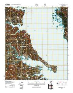 East Hamilton Texas Historical topographic map, 1:24000 scale, 7.5 X 7.5 Minute, Year 2010