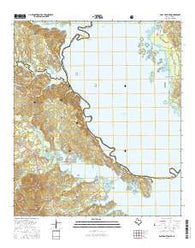 East Hamilton Texas Current topographic map, 1:24000 scale, 7.5 X 7.5 Minute, Year 2016