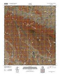 East Hunter Canyon Texas Historical topographic map, 1:24000 scale, 7.5 X 7.5 Minute, Year 2010