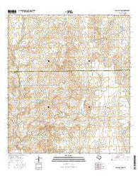 East Losa Tank Texas Current topographic map, 1:24000 scale, 7.5 X 7.5 Minute, Year 2016
