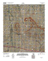 East Mesa Texas Historical topographic map, 1:24000 scale, 7.5 X 7.5 Minute, Year 2010
