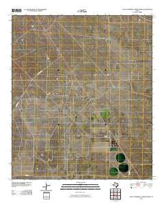 East of Barrilla Draw North Texas Historical topographic map, 1:24000 scale, 7.5 X 7.5 Minute, Year 2010