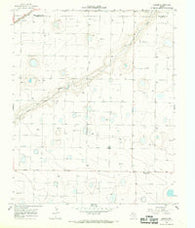 Easter Texas Historical topographic map, 1:24000 scale, 7.5 X 7.5 Minute, Year 1966