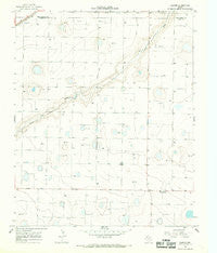 Easter Texas Historical topographic map, 1:24000 scale, 7.5 X 7.5 Minute, Year 1966