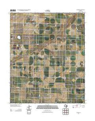 Easter Texas Historical topographic map, 1:24000 scale, 7.5 X 7.5 Minute, Year 2012