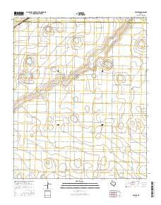 Easter Texas Current topographic map, 1:24000 scale, 7.5 X 7.5 Minute, Year 2016