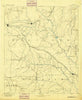 Eastland Texas Historical topographic map, 1:125000 scale, 30 X 30 Minute, Year 1894