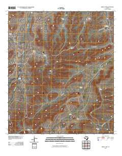 Ebers Camp Texas Historical topographic map, 1:24000 scale, 7.5 X 7.5 Minute, Year 2010