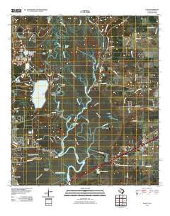 Echo Texas Historical topographic map, 1:24000 scale, 7.5 X 7.5 Minute, Year 2010
