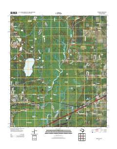 Echo Texas Historical topographic map, 1:24000 scale, 7.5 X 7.5 Minute, Year 2012