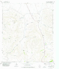 Echo Canyon Texas Historical topographic map, 1:24000 scale, 7.5 X 7.5 Minute, Year 1978