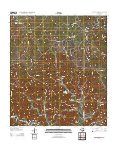 Echo Hill Ranch Texas Historical topographic map, 1:24000 scale, 7.5 X 7.5 Minute, Year 2013