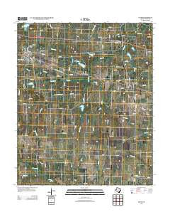 Ector Texas Historical topographic map, 1:24000 scale, 7.5 X 7.5 Minute, Year 2013