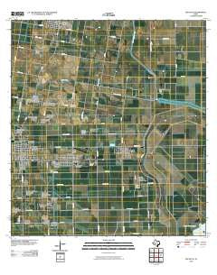 Edcouch Texas Historical topographic map, 1:24000 scale, 7.5 X 7.5 Minute, Year 2010