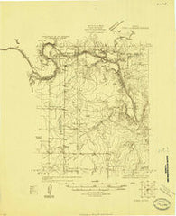 Eden 1-a Texas Historical topographic map, 1:48000 scale, 7.5 X 7.5 Minute, Year 1924