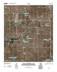 Eden Texas Historical topographic map, 1:24000 scale, 7.5 X 7.5 Minute, Year 2010