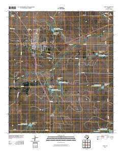 Eden Texas Historical topographic map, 1:24000 scale, 7.5 X 7.5 Minute, Year 2010