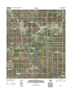 Eden Texas Historical topographic map, 1:24000 scale, 7.5 X 7.5 Minute, Year 2013