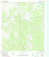 Eden SE Texas Historical topographic map, 1:24000 scale, 7.5 X 7.5 Minute, Year 1970
