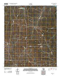 Eden SE Texas Historical topographic map, 1:24000 scale, 7.5 X 7.5 Minute, Year 2010