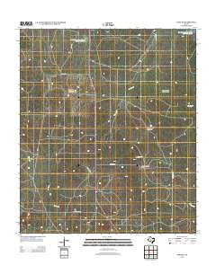 Eden SE Texas Historical topographic map, 1:24000 scale, 7.5 X 7.5 Minute, Year 2013