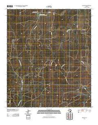 Eden SW Texas Historical topographic map, 1:24000 scale, 7.5 X 7.5 Minute, Year 2010