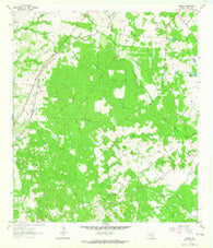 Edgar Texas Historical topographic map, 1:24000 scale, 7.5 X 7.5 Minute, Year 1962