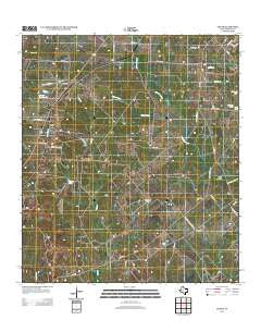 Edgar Texas Historical topographic map, 1:24000 scale, 7.5 X 7.5 Minute, Year 2013
