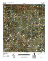 Edge Texas Historical topographic map, 1:24000 scale, 7.5 X 7.5 Minute, Year 2010