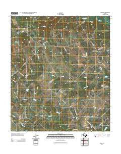 Edge Texas Historical topographic map, 1:24000 scale, 7.5 X 7.5 Minute, Year 2013