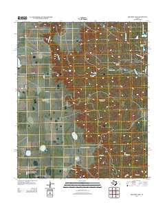 Edgemon Lake Texas Historical topographic map, 1:24000 scale, 7.5 X 7.5 Minute, Year 2012