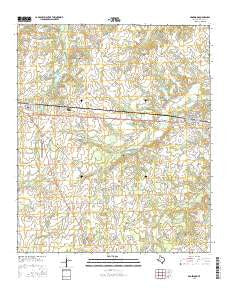 Edgewood Texas Current topographic map, 1:24000 scale, 7.5 X 7.5 Minute, Year 2016