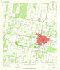 Edinburg Texas Historical topographic map, 1:24000 scale, 7.5 X 7.5 Minute, Year 1963