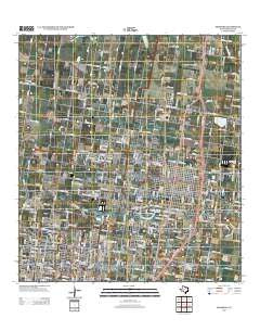 Edinburg Texas Historical topographic map, 1:24000 scale, 7.5 X 7.5 Minute, Year 2012