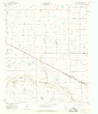Edmonson Texas Historical topographic map, 1:24000 scale, 7.5 X 7.5 Minute, Year 1965