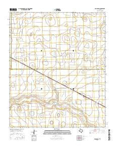 Edmonson Texas Current topographic map, 1:24000 scale, 7.5 X 7.5 Minute, Year 2016