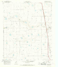Edmonson NE Texas Historical topographic map, 1:24000 scale, 7.5 X 7.5 Minute, Year 1965