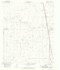 Edmonson NE Texas Historical topographic map, 1:24000 scale, 7.5 X 7.5 Minute, Year 1965