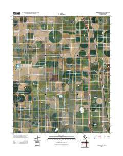 Edmonson NE Texas Historical topographic map, 1:24000 scale, 7.5 X 7.5 Minute, Year 2012