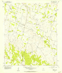 Edna Hill Texas Historical topographic map, 1:24000 scale, 7.5 X 7.5 Minute, Year 1956